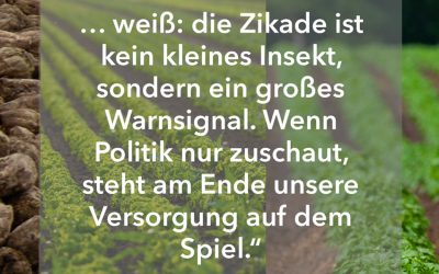 Wer das Land versteht, der…