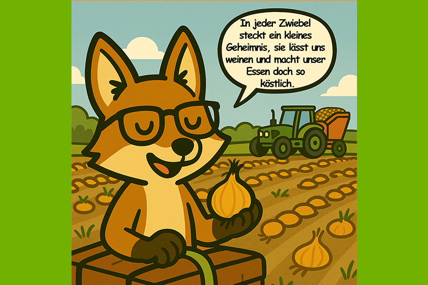 Tränen, Vitamine und ganz viel Geschmack – die Zwiebel