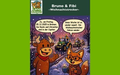 Die Weihnachtstrecker fahren – Freitag, den 05.12.25