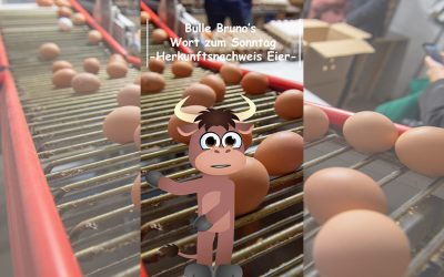 Bulle Bruno über die Herkunftskennzeichnung bei Eiern