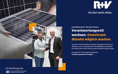 Erneuerbare Energien: Investitionen wirksam absichern